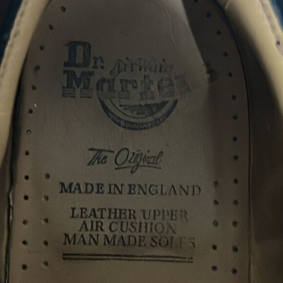 🔥 Dr Martens Mica woven black Leather Sandals Loafers Men 9 -EXCELLENT - England - Picture 9 of 15